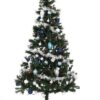 Northern Lights 1.8m Frozen Christmas Tree with Lights & Decor