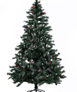 Northern Lights 2.1m Woodlands Christmas Tree with Berries & Pine Cones