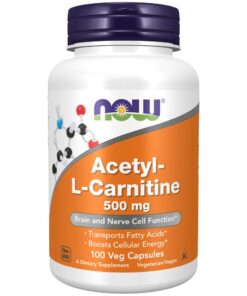 NOW Foods Acetyl L-Carnitine 500mg - 100 Caps