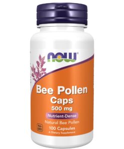 NOW Foods Bee Pollen 500 mg - 100 Capsules