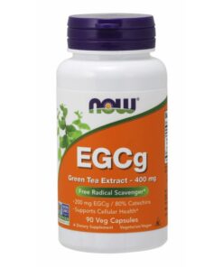 NOW Foods EGCg Green Tea Extract 400 mg - 90 Veg Caps