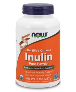 NOW Foods Inulin Powder Organic -225g
