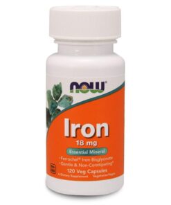 NOW Foods Iron 18mg [120 Caps]