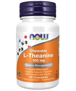 NOW Foods L-Theanine 100mg - 90 Chews
