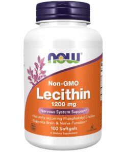 NOW Foods Lecithin 1200mg - 100 Softgels