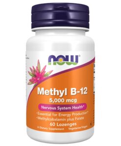 NOW Foods Methyl B-12 5000mcg - 60 Lozenges