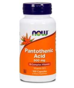 NOW Foods Pantothenic Acid 500mg - 100 Caps