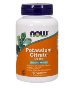 NOW Foods Potassium Citrate 99mg - 180 Caps