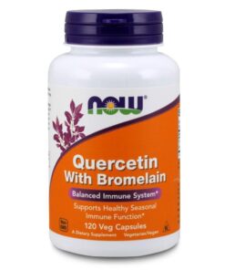 NOW Foods Quercetin With Bromelain - 120 Caps