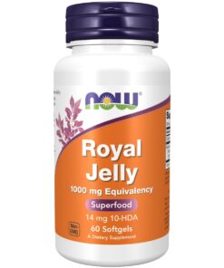 NOW Foods Royal Jelly 1000 mg - 60 Softgels