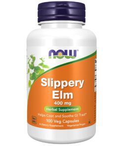 NOW Foods Slippery Elm 400mg - 100 Caps