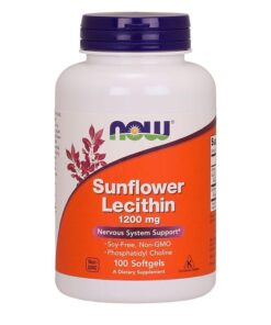 NOW Foods Sunflower Lecithin 1200mg - 100 Gels