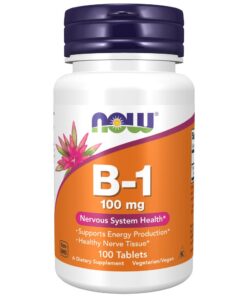 NOW Foods Vitamin B-1 100 mg - 100 Tablets