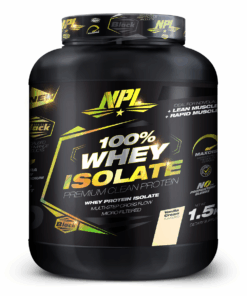 NPL 100% Whey Protein Isolate Vanilla Cream - 1.5kg