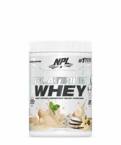 NPL Platinum Whey- Vanilla Ice Cream - 908g