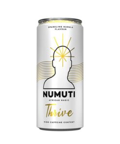 Numuti Thrive, Focus Drink, Sparkling Marula Flavour. Low Sugar, 300ml x 6