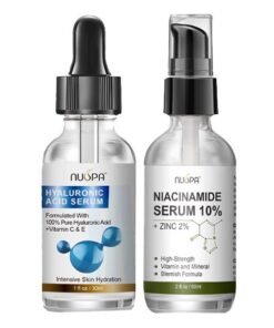 NUSPA Niacinamide Serum + Hyaluronic Acid Serum