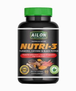 Nutri 3 - Turmeric, Cayenne & Black Pepper capsules (60 caps)