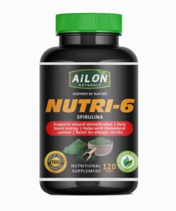 Nutri 6 - Spirulina capsules (120 caps)