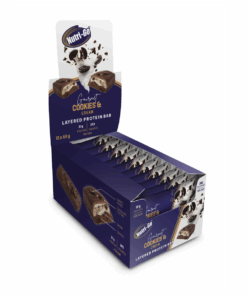 Nutri-Go Layered Protein Bar - Cookies & Cream (60g x 12)