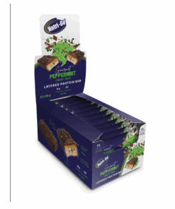 Nutri-Go Layered Protein Bar - Peppermint Crisp Tart (60g x 12)