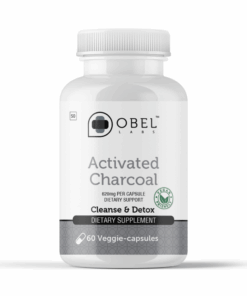 Obel Activated Charcoal Capsules | Digestive Support Supplement