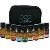 OCO Life 9 Essential Oil Diffuser Blends 10ml with OCO Kit Bag