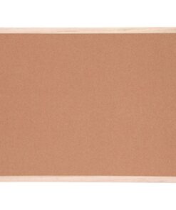 Offis   Cork Notice Board 1200X900Mm Wood Trim