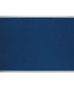Offis   Felt Notice Board 1200X900Mm Blue Aluminium Trim