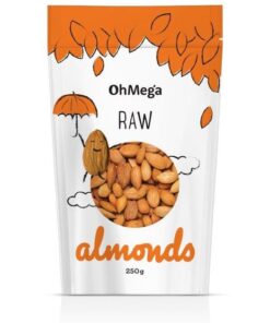 OhMega Almonds Raw 250g
