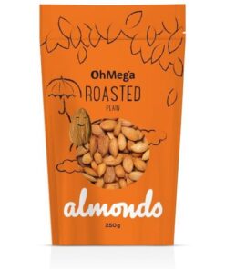 OhMega Almonds Roasted 250g
