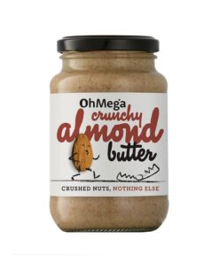 Ohmega Crunchy Almond Butter 400g