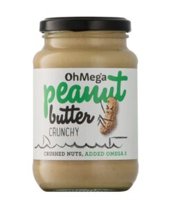 OhMega Peanut butter Crunchy - 400g