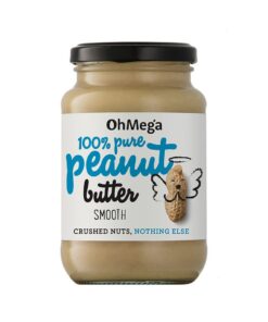 OhMega Plain Peanut Butter 400g