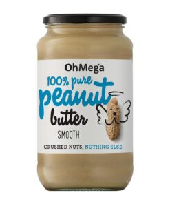OhMega Plain Peanut Butter 750g