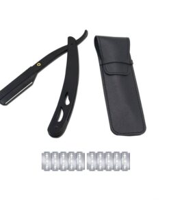 Old School Manual Shaver For Men - Black