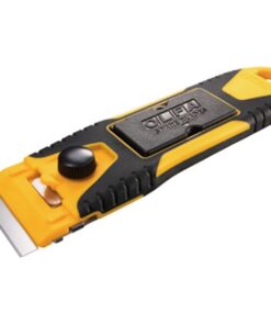 OLFA Glass Scraper with X5 Spare Blades In Handle