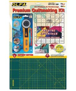 OLFA Quilting Kit with Rotary Cutter&Rule & Mat