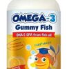 Omega-3 Gummy Fish Star Kids 60 Gummies (2 Pack)