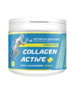 Optimum Collagen Active+ 10,000mg L-Glutamine 5000mg 500g 6-week supply