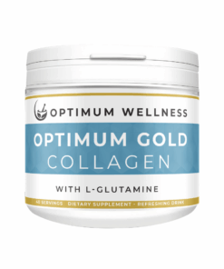 Optimum Gold Collagen L-Glutamine for Bone, Tendon Health & Hair Growth - 1 Pack