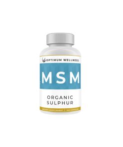 Optimum Gold MSM 180 Capsules More Mobility Less Pain Healthy Skin - 2 Pack