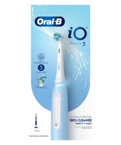 Oral-B iO Series 3 Rechargeable Electric Toothbrush, 3 Smart Modes