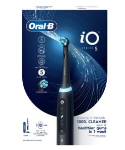 Oral-B iO series 5, Rechargeable Electric Toothbrush, Matte Black