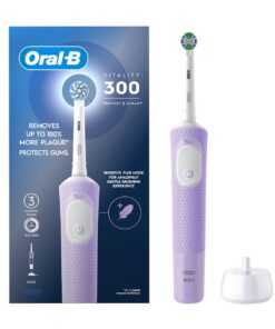 Oral-B Vitality 300 D103 Rechargeable Electric Toothbrush - Satin Purple