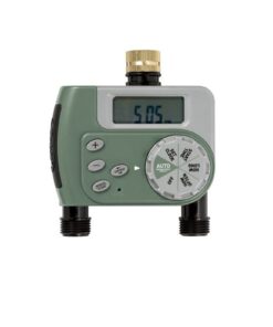 Orbit - Buddy 2 Tap Double Port Timer - Grey