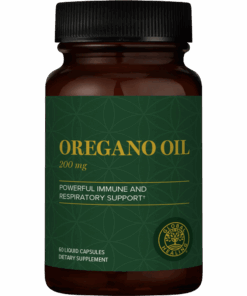 Oregano Oil Capsules - Supplement Supporting Immunity, Gas & Gut Wellness