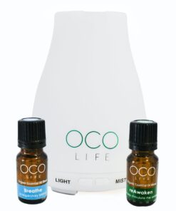 Organico x2 Essential Oils Health Aroma Ultrasonic Diffuser & Humidifier SW