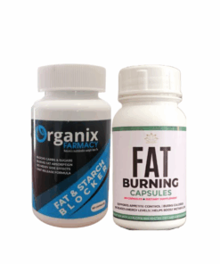 Organix Farmacy Fat & Starch Blocker 60 Capsules and Fat Burning Capsules