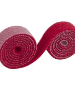 Orico 1m Hook & Loop Cable Tie - Red